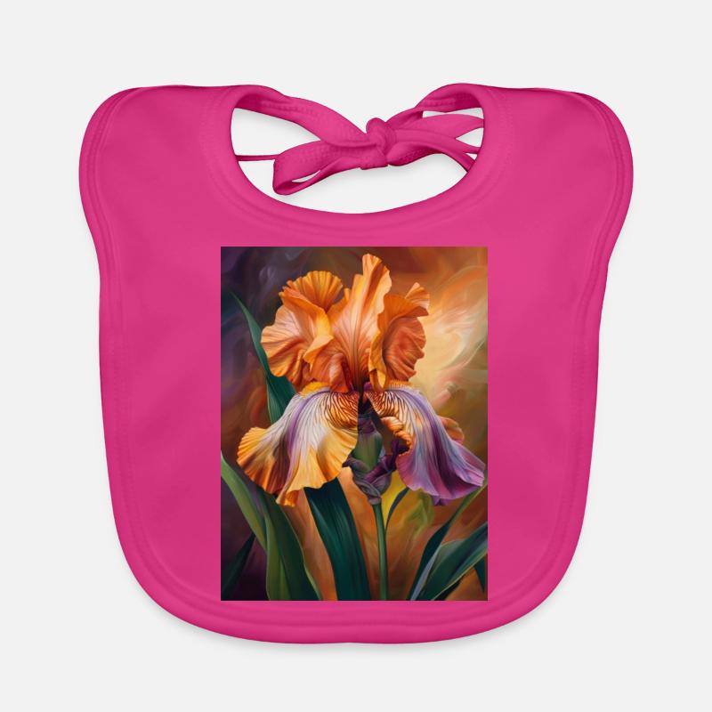 Iris FL 23 Organic Baby Bibs