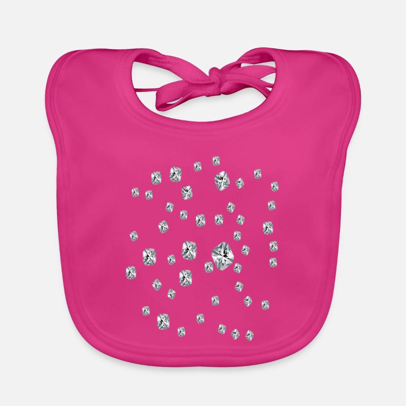 diamond Organic Baby Bibs