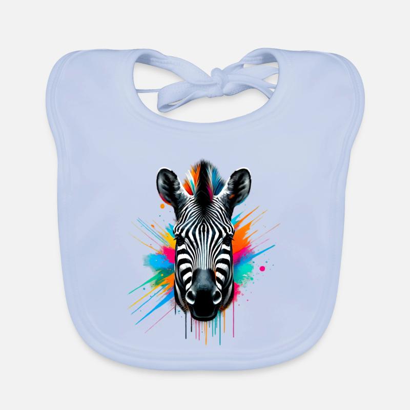 Zebra Baby Bio-Lätzchen