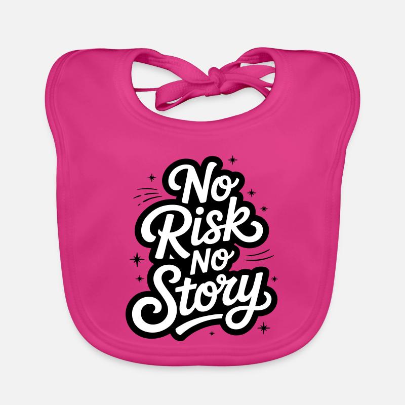 No Risk No Story Baby Bio-Lätzchen