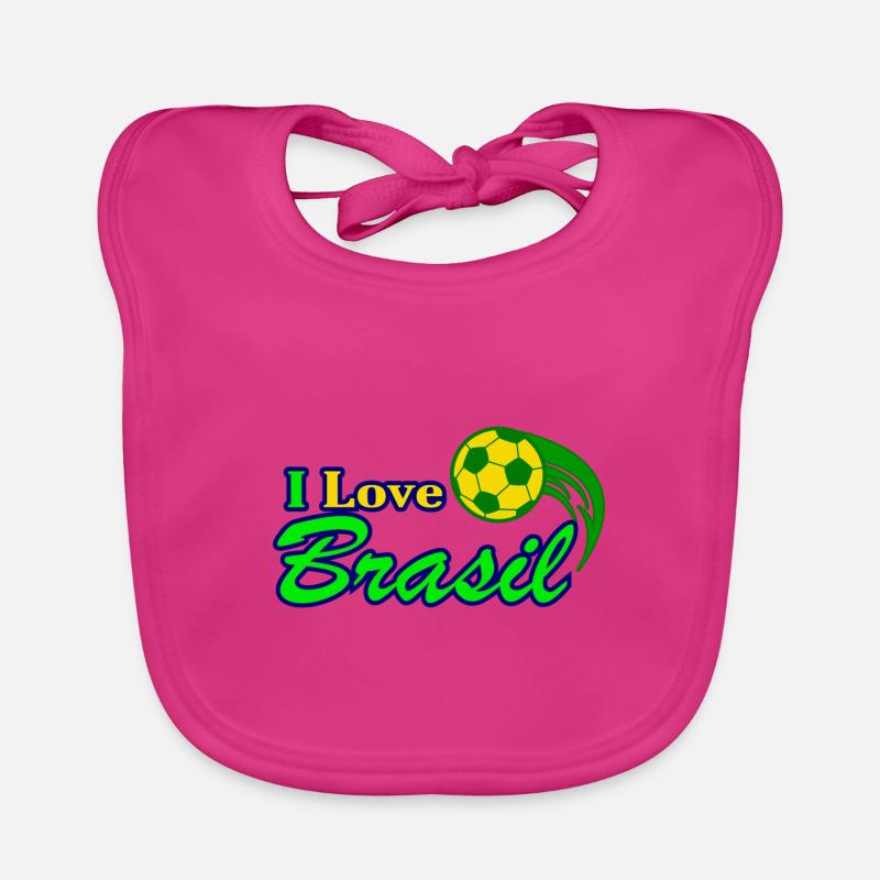 Brasil Geschenkidee Baby Bio-Lätzchen