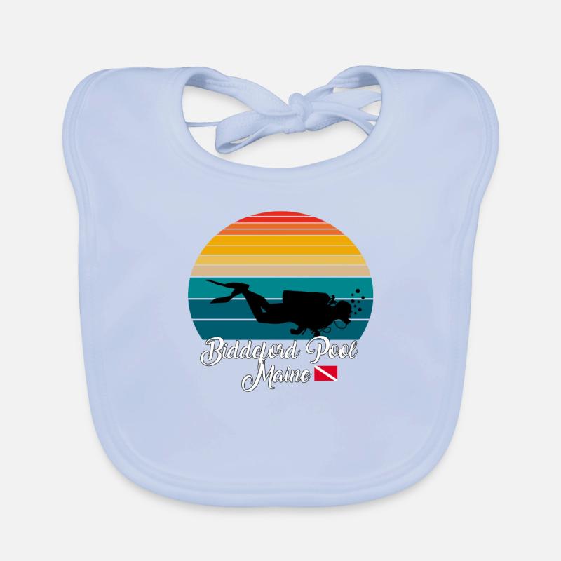 Biddeford Pool Maine Plongée Bavoir bio Bébé