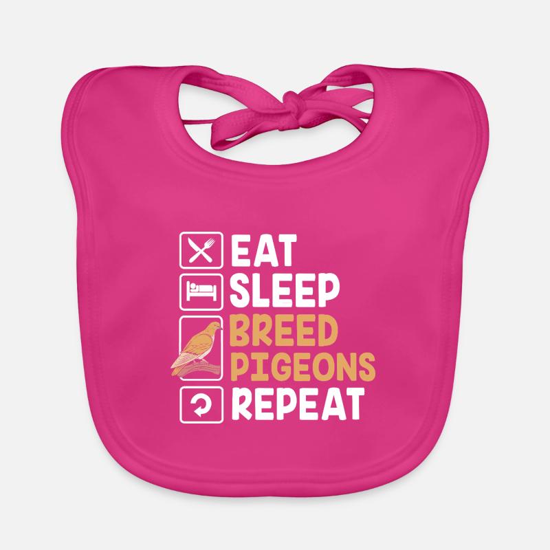 Pigeon pigeons Organic Baby Bibs