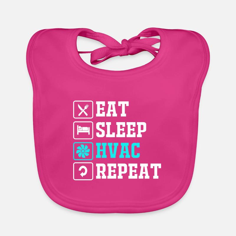 Technician Air Conditioning Technician Refrigeration Technician Heating Organic Baby Bibs