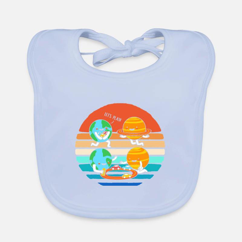 Space Space Outer Space Planets Universe Organic Baby Bibs