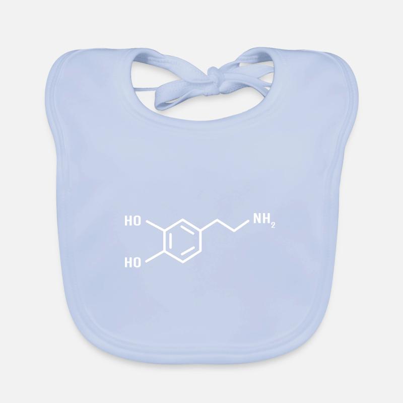Formule structurale, chimie, science, physique, laboratoire Bavoir bio Bébé