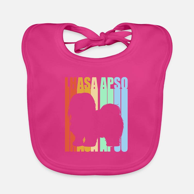 Lhassa Apso Bavoir bio Bébé