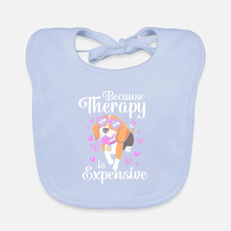 Chien de thérapie Bavoir bio Bébé