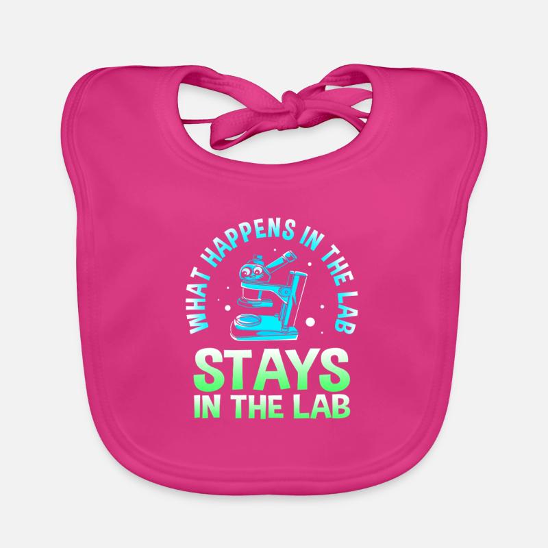 Laboratory Bio Chemistry Microscope Laboratory Organic Baby Bibs