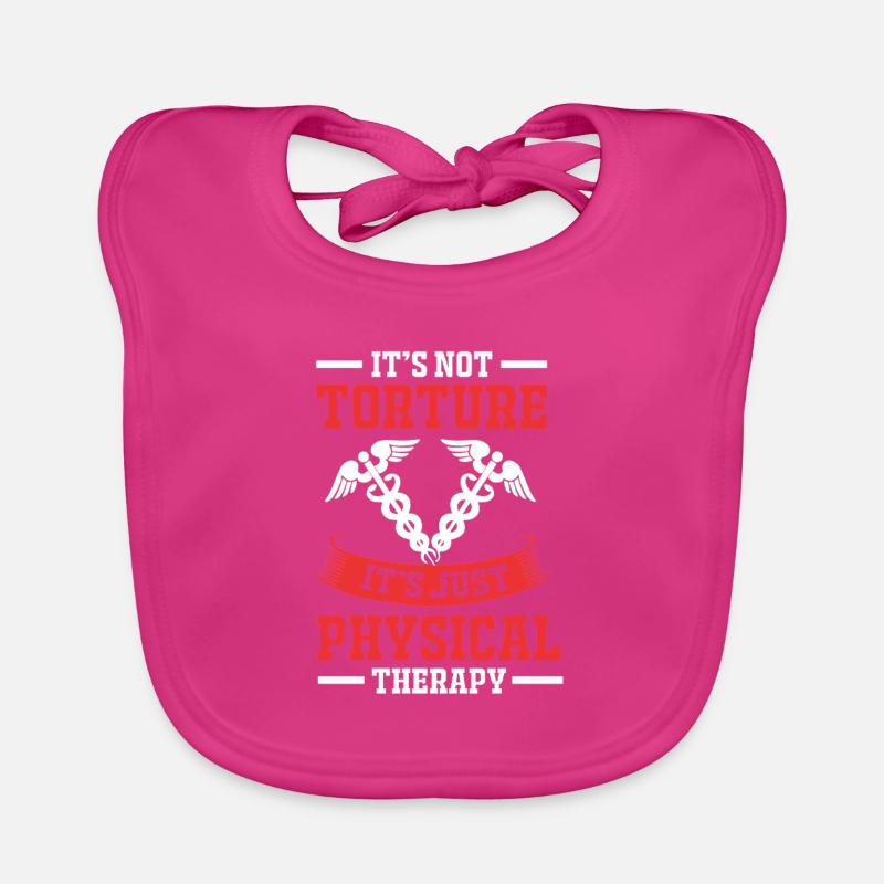 Physio Physiotherapie Physiotherapeut Baby Bio-Lätzchen