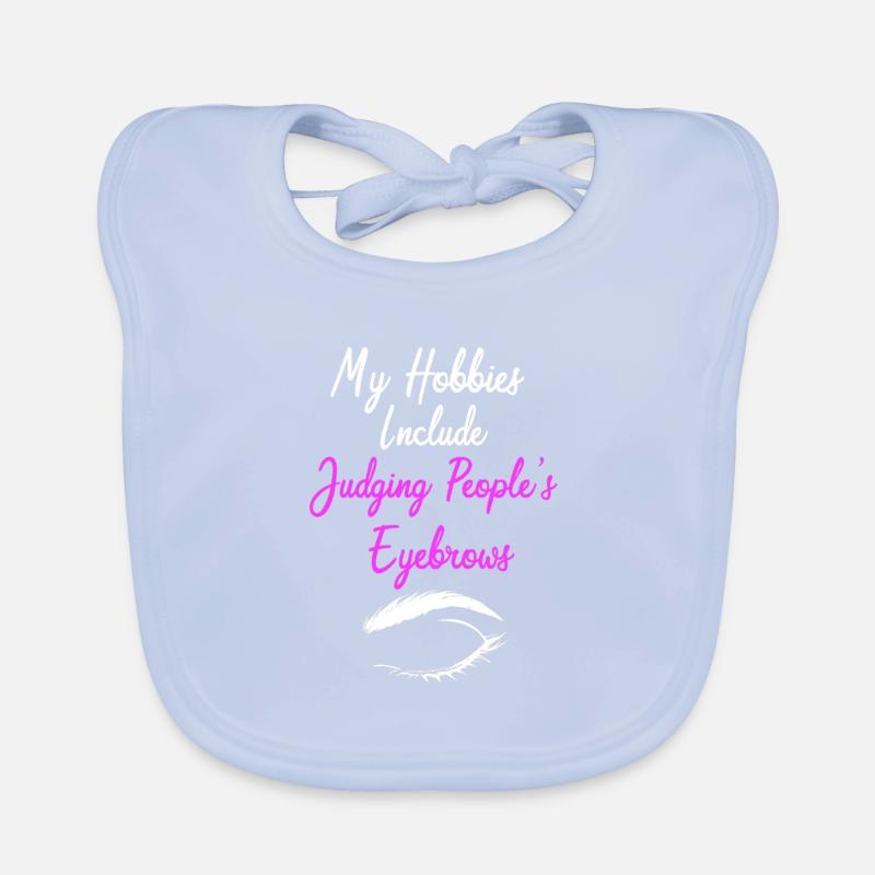 Cosmetics Beautician Microblading Make-up Organic Baby Bibs