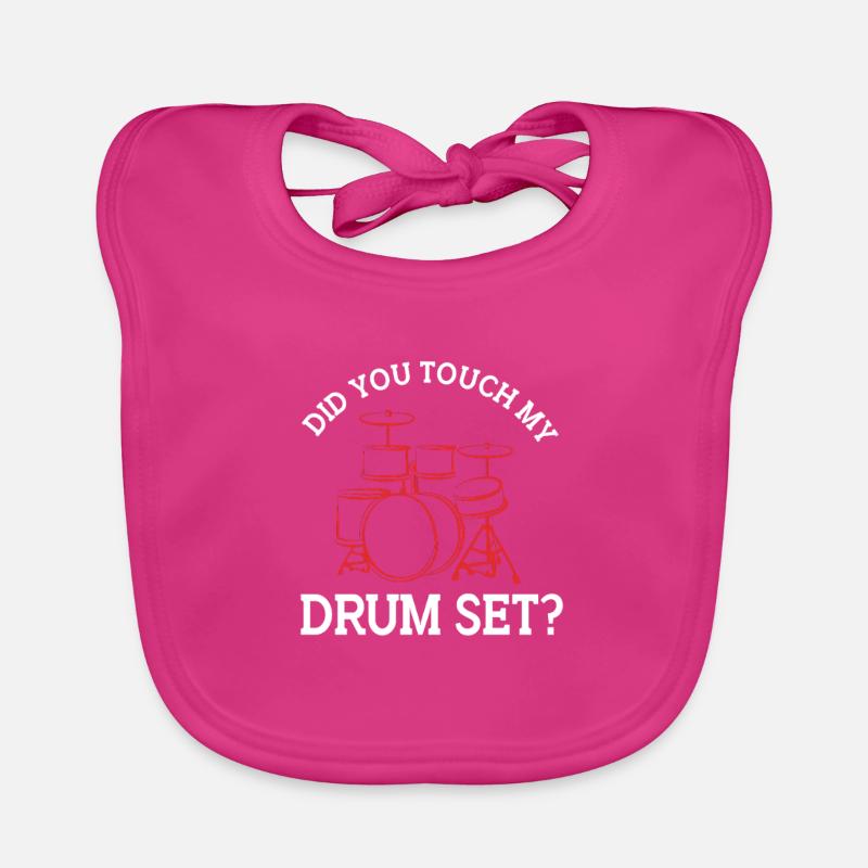 Schlagzeuger Drumsticks Schlagzeug Baby Bio-Lätzchen