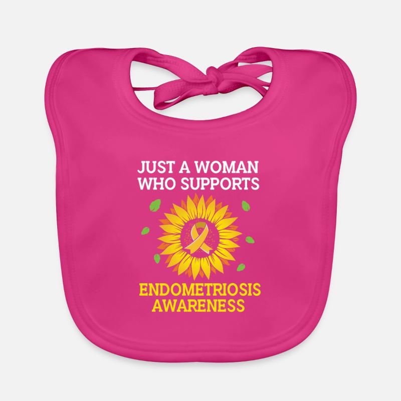 Endometriosis Organic Baby Bibs