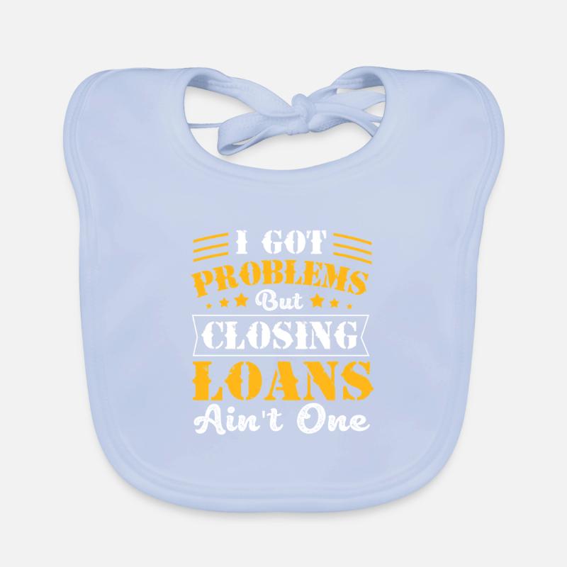 Debt Mortgage Condominium Organic Baby Bibs