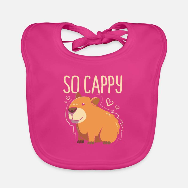 Capibara Capybara Baby Bio-Lätzchen