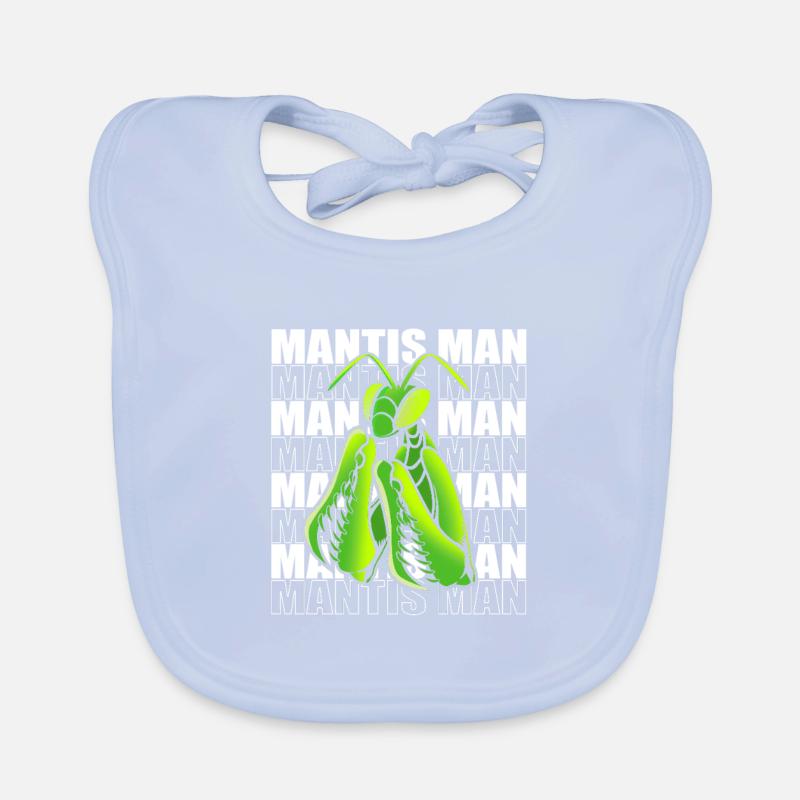 Gottesanbeter Gottesanbeterin Mantis Baby Bio-Lätzchen