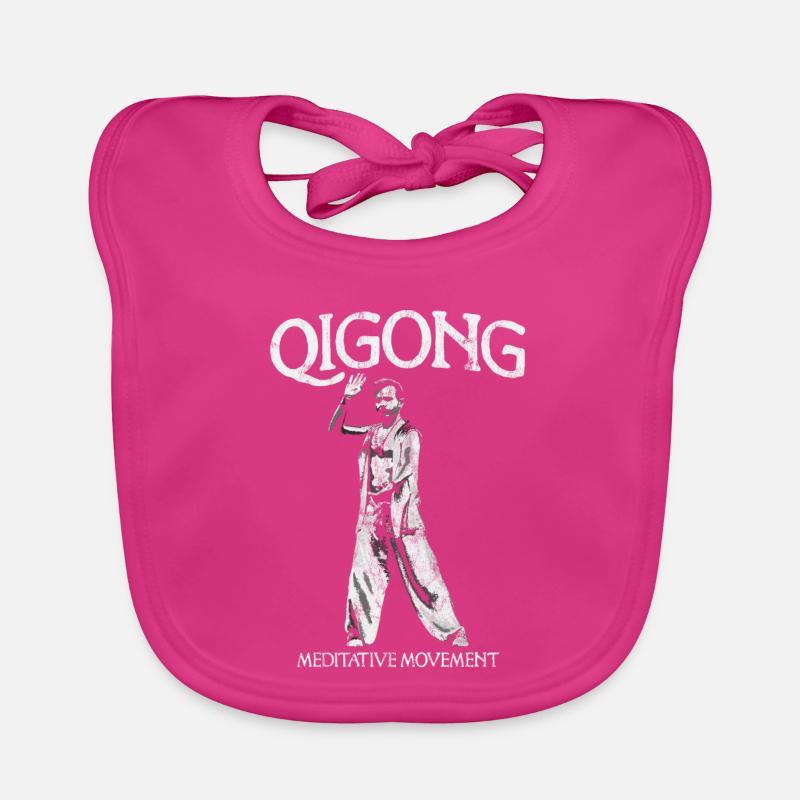 Qigong Meditative Movement Organic Baby Bibs