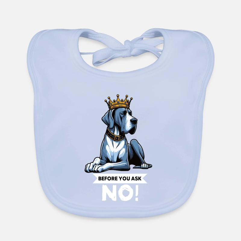 Before You Ask Great Dane Great Dane Owner Organic Baby Bibs