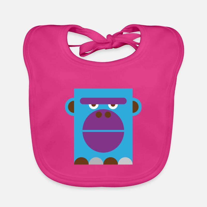 Gorille Bavoir bio Bébé