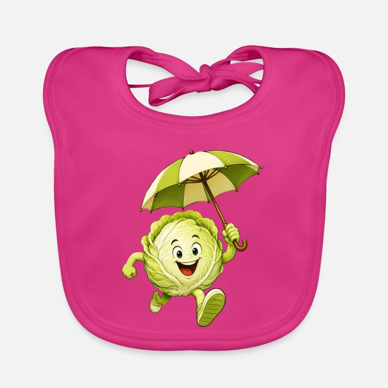 Cabbage Organic Baby Bibs