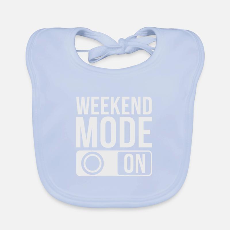 Weekend Mode On Baby Bio-Lätzchen