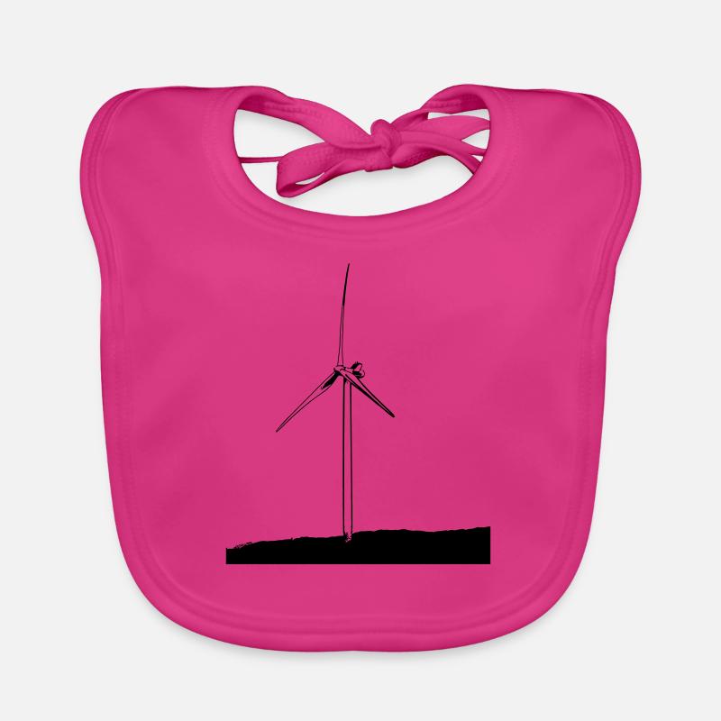 Moulin à vent Bavoir bio Bébé