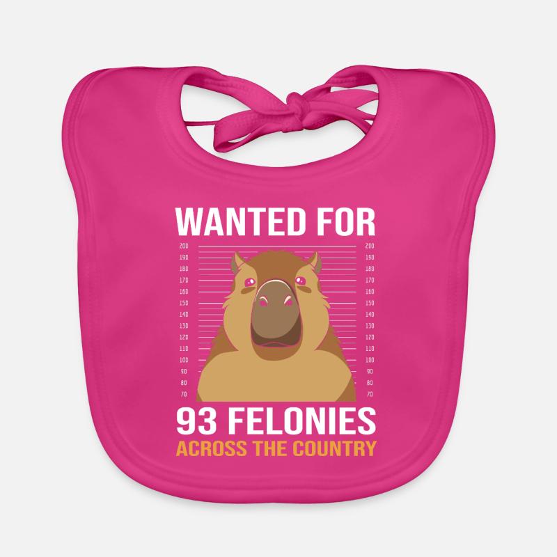 Capybara Capibara Baby Bio-Lätzchen