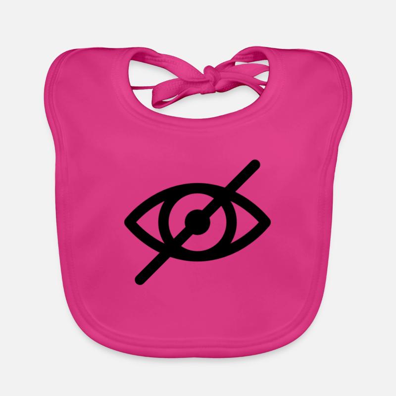 Don't look! Organic Baby Bibs