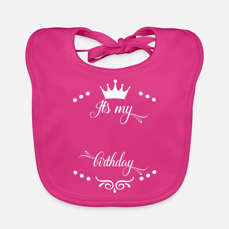 Geburtstag Jubiläum Birthday Witz selber eintrag Baby Bio-Lätzchen