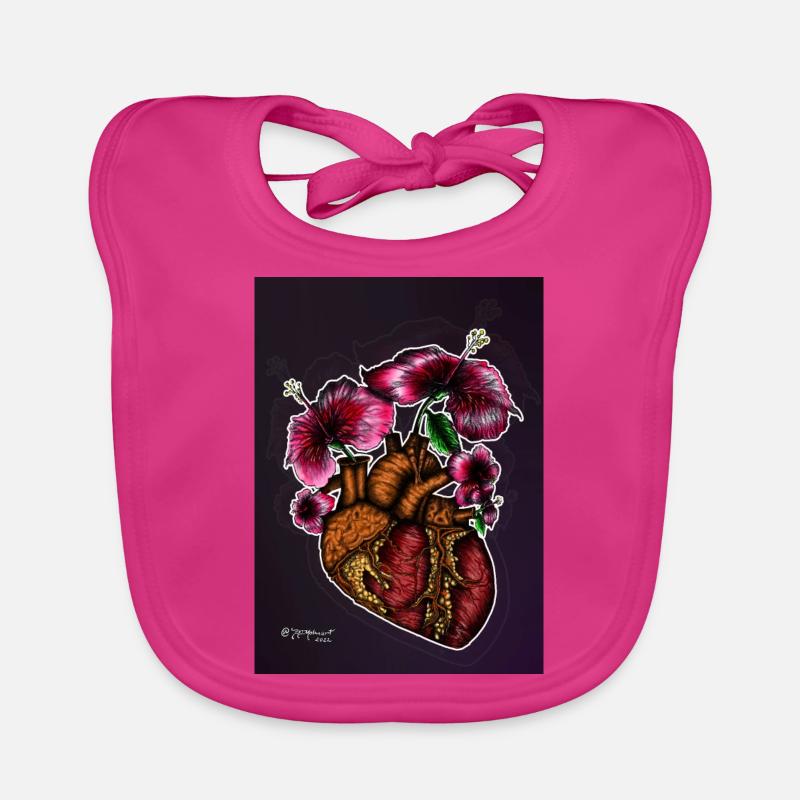 FLEUR DE CDRAZON Bavoir bio Bébé