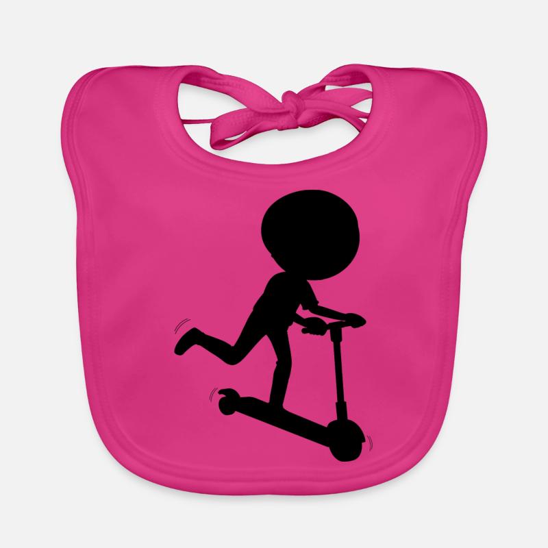 E-Scooter Roller Scooter Bavoir bio Bébé