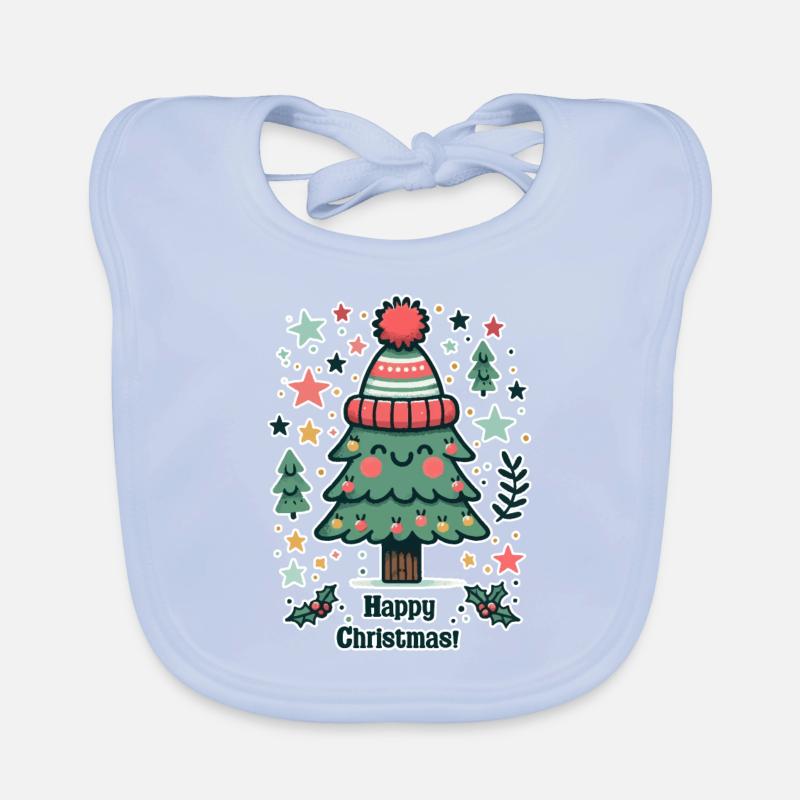 Joyeux Noël Bavoir bio Bébé