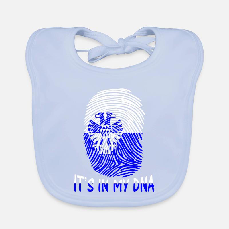 drapeau d’Arnhem c’est dans mon ADN Nederland Bavoir bio Bébé