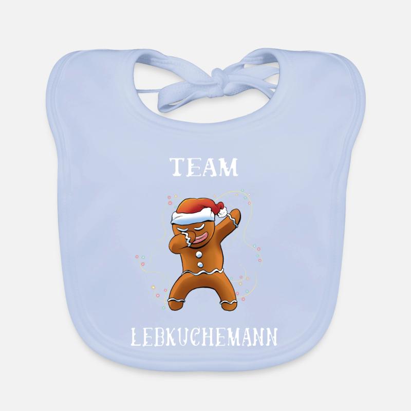 Équipe Gingerbread Bavoir bio Bébé