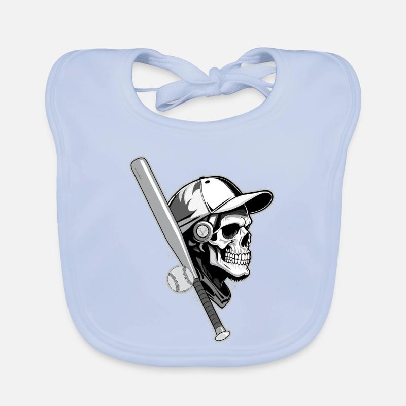 BASEBALL-HACKFLEISCH Baby Bio-Lätzchen