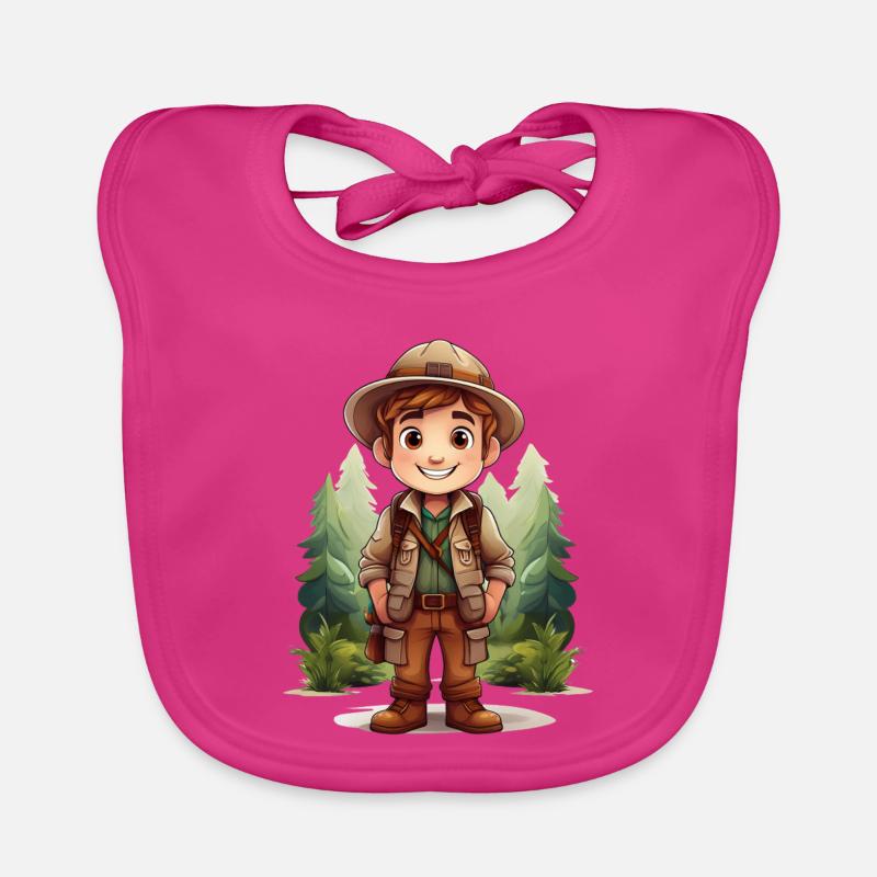 Adventurous explorer Organic Baby Bibs