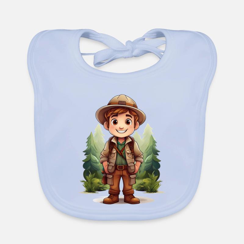 Adventurous explorer Organic Baby Bibs