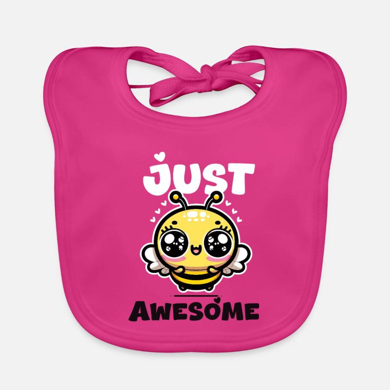 Just Bee Awesome  Organic Baby Bibs