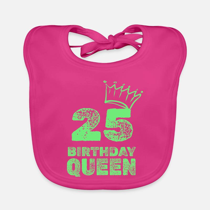Geburtstag 25 Baby Bio-Lätzchen