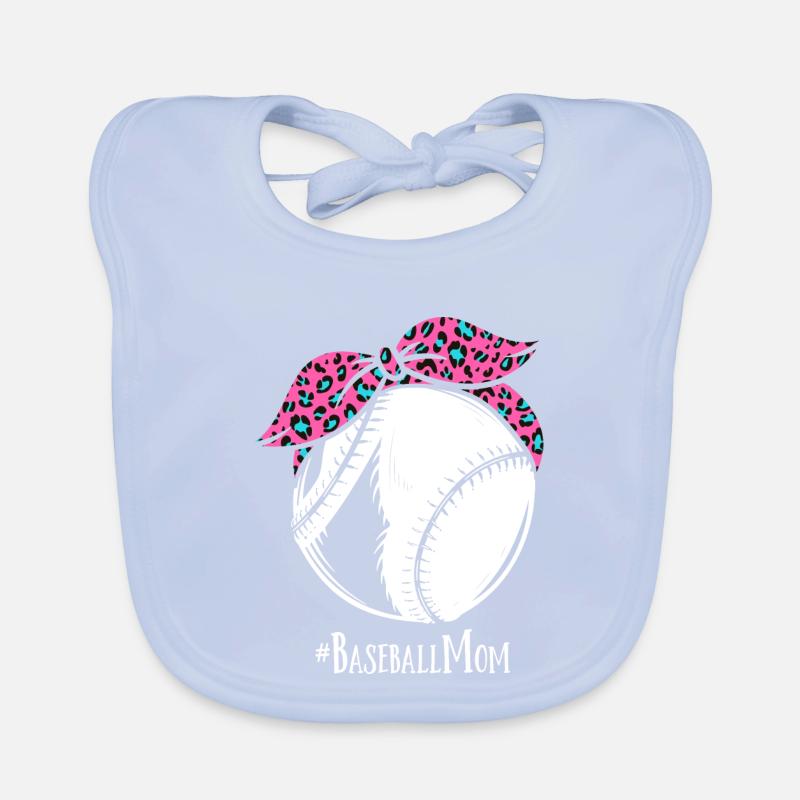 Maman de baseball Bavoir bio Bébé