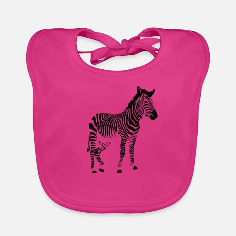 Zebra Baby Bio-Lätzchen