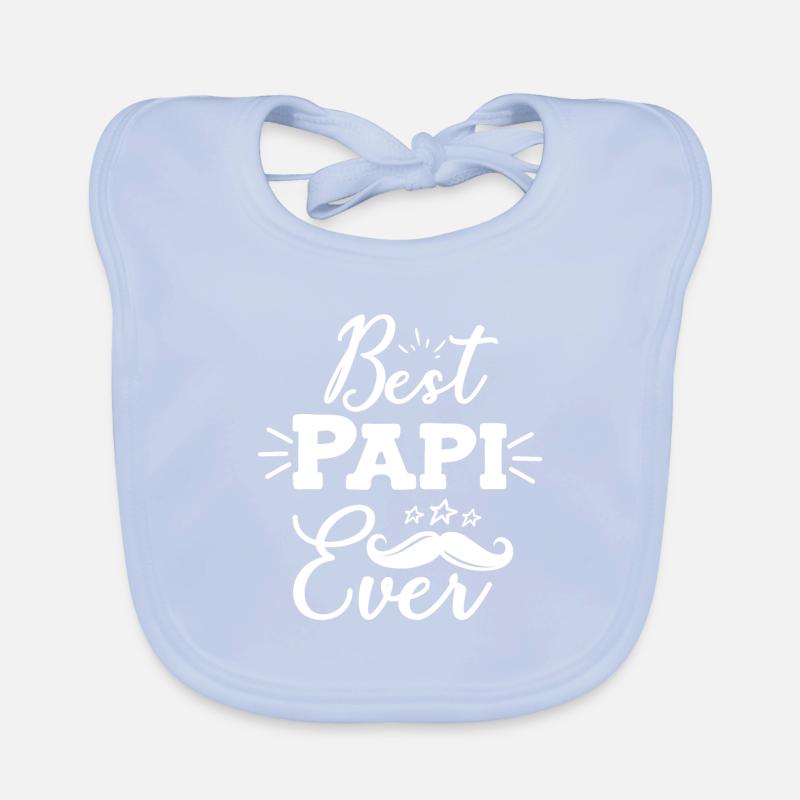 Bester Papi der Welt bester Papa Schweiz Baby Bio-Lätzchen