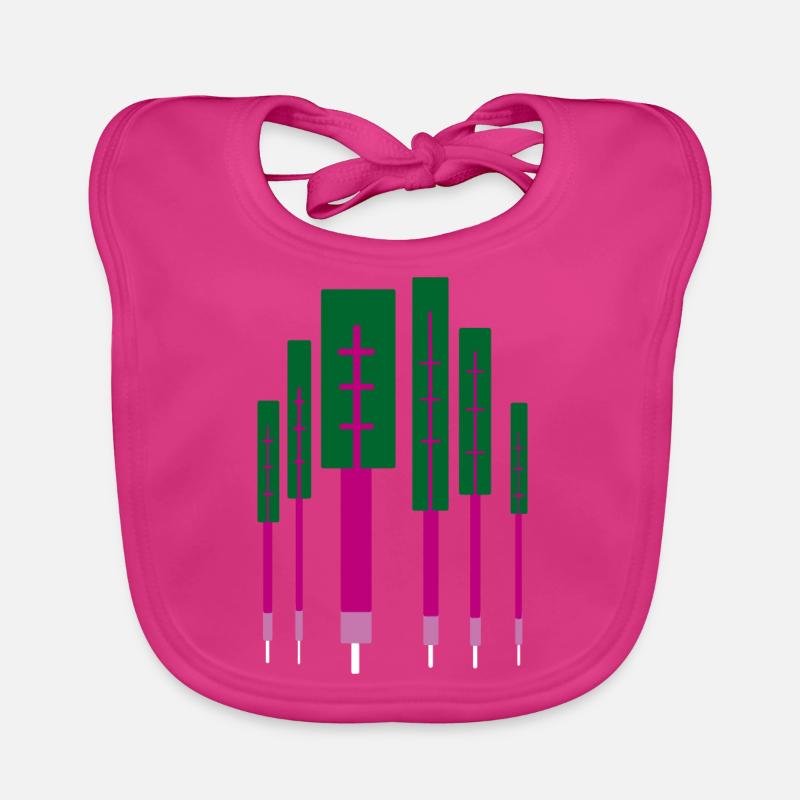 chard Organic Baby Bibs