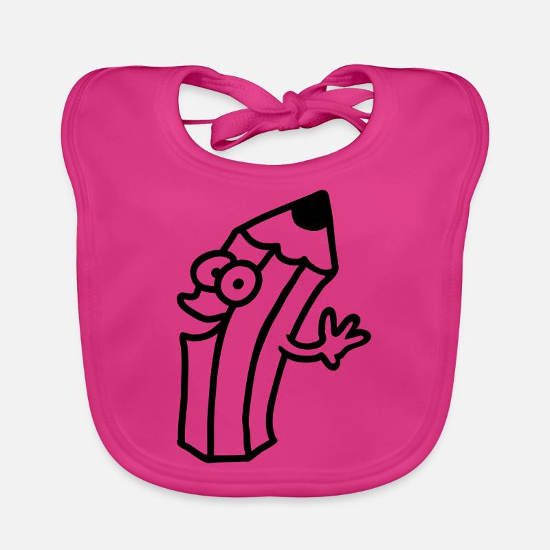 broche joyeuse - ligne Bavoir bio Bébé