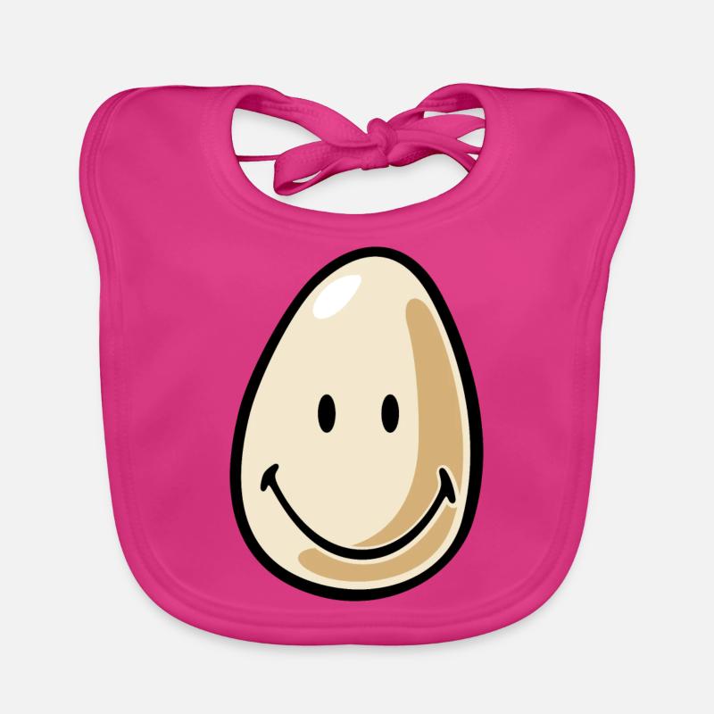Smiley Egg Baby Bio-Lätzchen