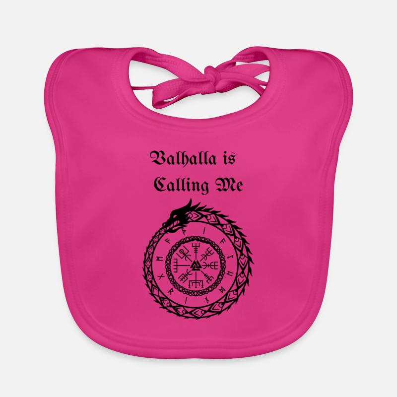 Valhalla is Calling Me Baby Bio-Lätzchen
