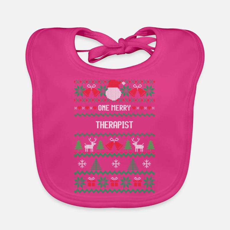 One Merry Therapist Organic Baby Bibs