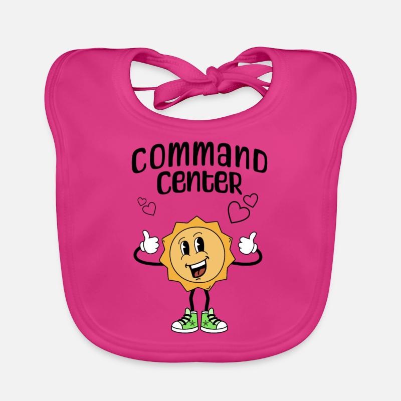 Command Center Organic Baby Bibs