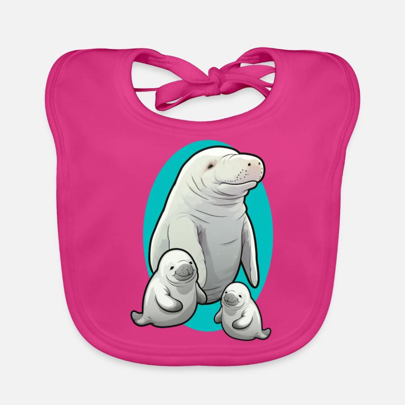 Manatee Organic Baby Bibs