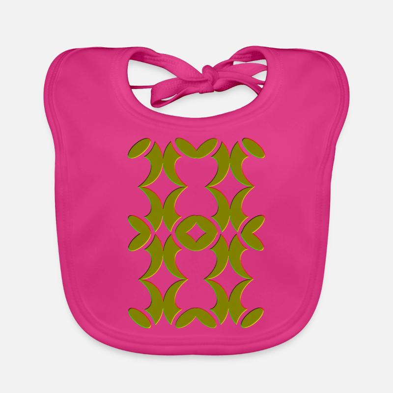 Decorative Organic Baby Bibs